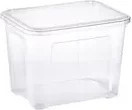 Tontarelli Combi Box Aufbewahrungsbox aus Kunststoff, transparent, 18 l - Bild 1