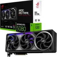 Asus ROG Astral Gaming OC GeForce RTX 5080 Grafikkarte, Schwarz - Bild 1