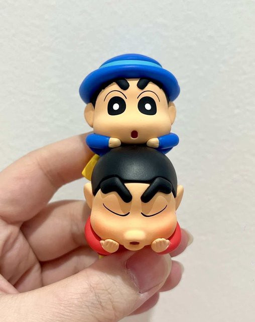 Bandai Xiaoxin Anime-Figuren im Liegestil, 6-teiliges Set, Blind Box - Bild 1