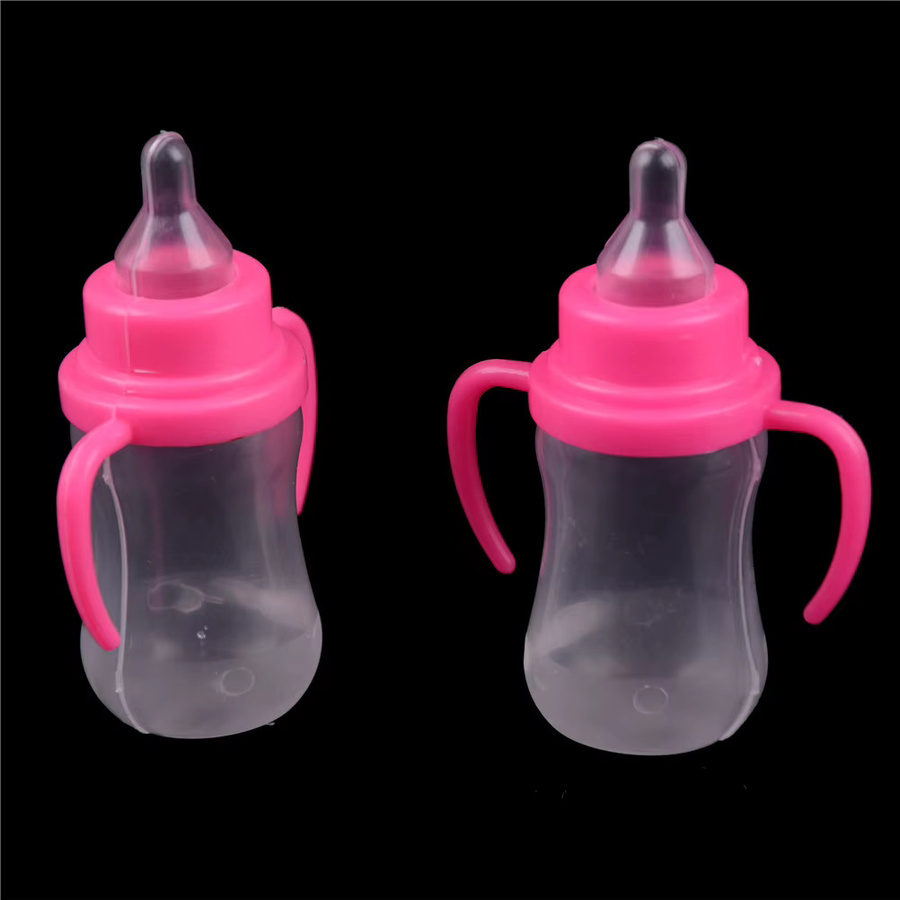 DIAPER&CORED Magie Mike Flasche Baby Puppe, Fütterung Flasche, 2-teiliges Set, Puppenhaus Zubehör - Bild 2