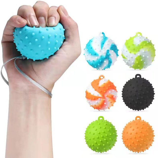 Wosawe Fitness Massage Griffball, Stressabbau Spielzeug, blue - Bild 1