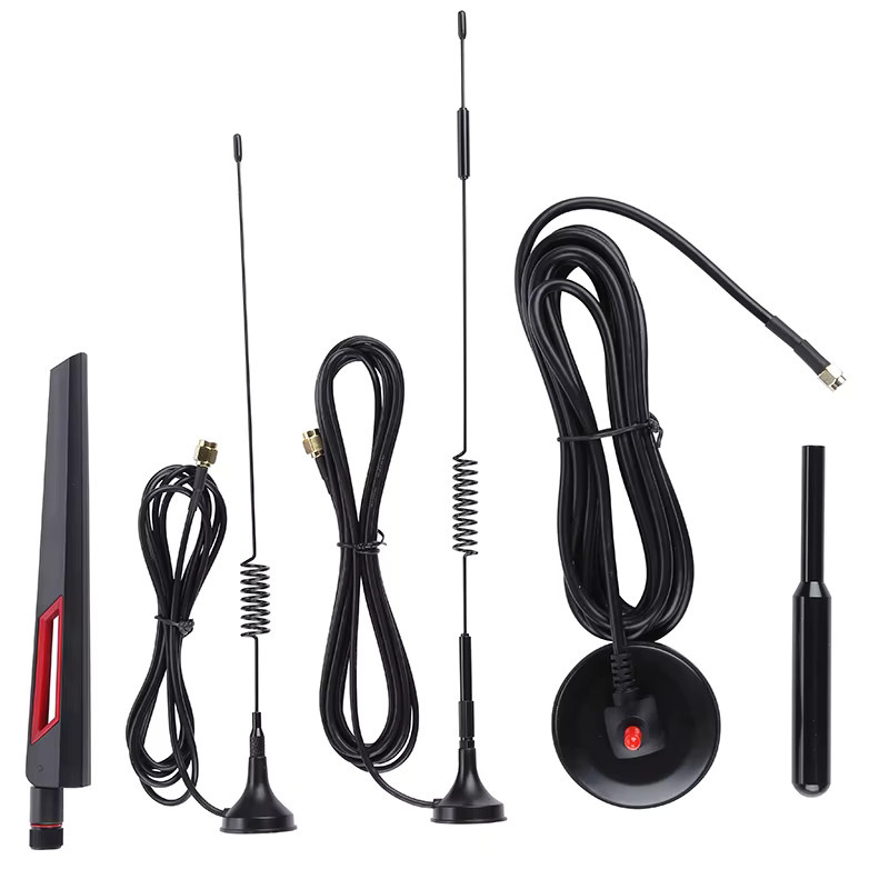 HLFEC Antenne für HackRF One und PortaPack H2, Frequenzbereich 1 MHz bis 6 GHz, Schwarz - Bild 2