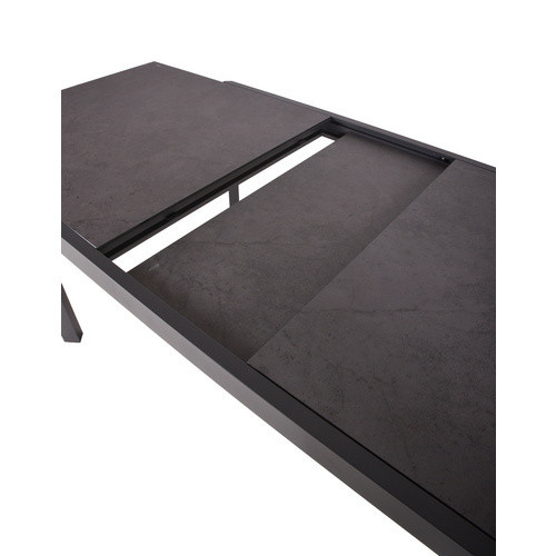 Garden Pleasure Tischgruppe Nerea 5-teilig Anthrazit aus Aluminium und Kunststoff, B/T/H: 200 x 100 x 75 cm - Bild 3