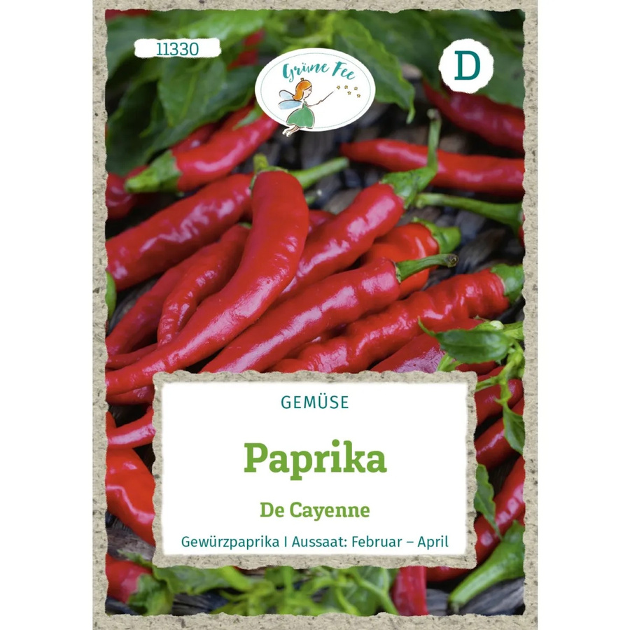 Grüne Fee Paprika De Cayenne Saatgut - Bild 2