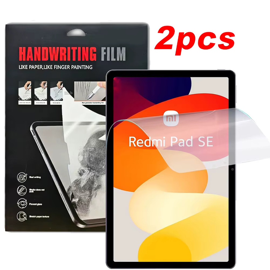 2er-Pack Weiche Display Schutzfolien für Xiaomi Redmi Pad SE 11 Zoll 2023, Redmi SE 8,7 Zoll 2024, Pad Pro 12,1 Zoll und Pad 10,6 Zoll, transparent - Bild 2