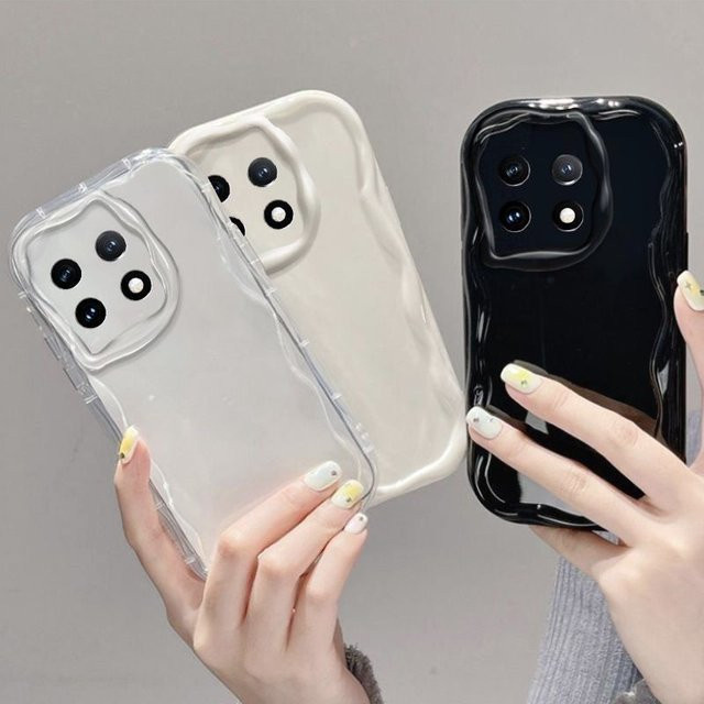Transparente TPU Wellen-Softcase Schutzhülle für Honor X8 5G, Honor X6 5G, Honor X6S 5G, Honor X8A 5G und Honor 70 Lite - Bild 1