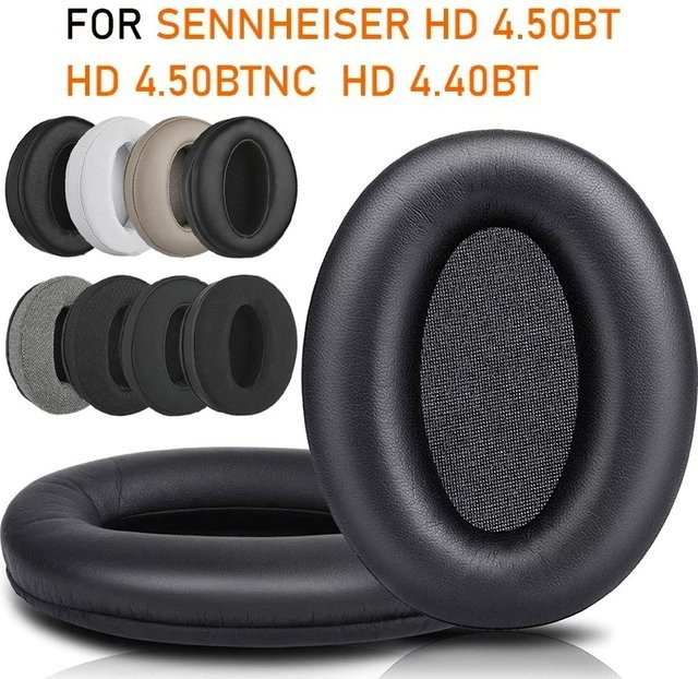 Sennheiser Ersatz Ohrpolster aus Memory Foam in Schwarz für HD 450BT, 458BT, 300, 4.30, 4.20, 400S und 350BT - Bild 1