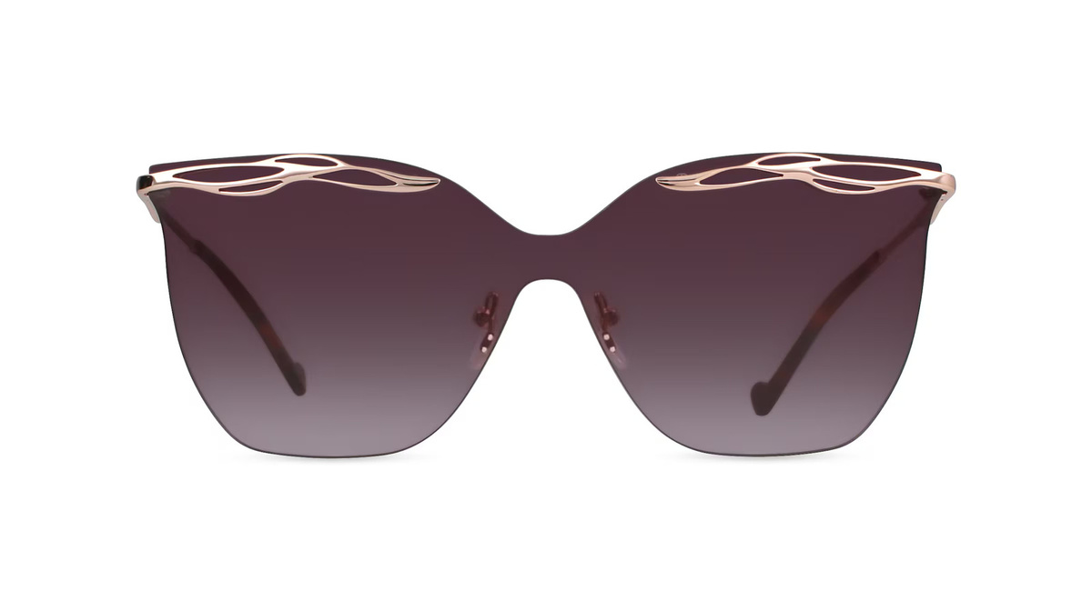Liu Jo LJ136S Sonnenbrille, Vollrand, Aviator, Metall, Unisex, gold - Bild 1