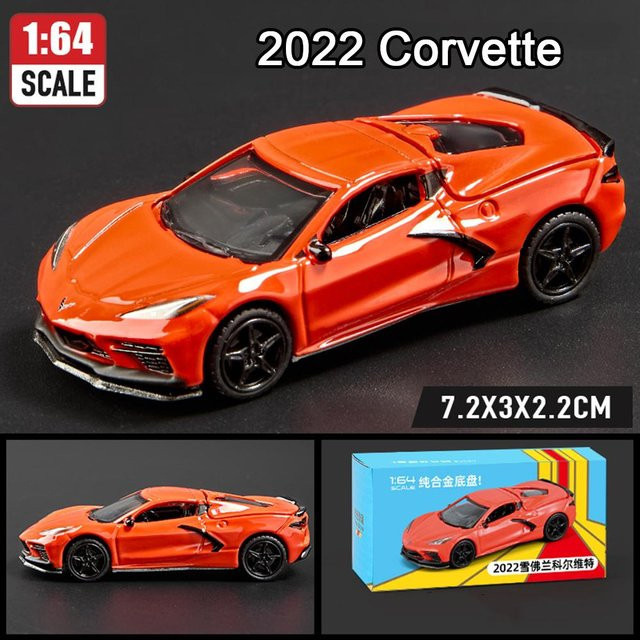 Linyi Toy Car Jdm Corvette Gt500 Firebird Daytona Stardust, Miniaturautos, 1:64, ab 14 Jahren - Bild 1