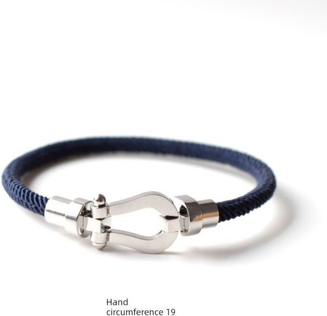 Yu Sheng Armband, handgeflochten, Edelstahl, Weiß, Unisex - Bild 1