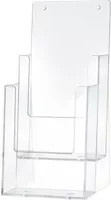 helit Prospekthalter The Helpdesk, transparent, B: 25,6 cm, T: 13,8 cm, H: 2,0 cm - Bild 1