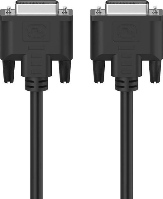 Hama Classic Line DVI-Kabel in Schwarz für WQHD 1440p, Dual-Link, Länge: 1,50 m - Bild 1