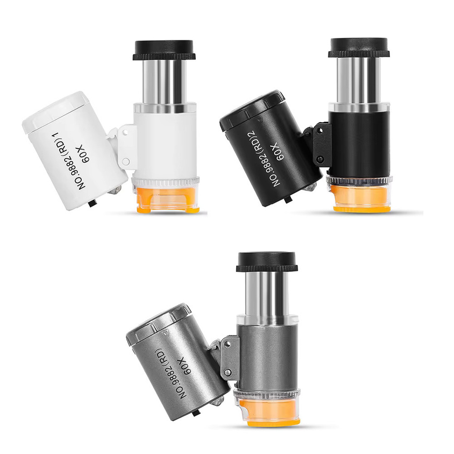 Gaqqee Lupe, 3 LED-Leuchten, Silber - Bild 2