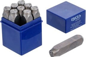 BGS Einschlagzahlen aus Stahl 12 mm - Bild 1