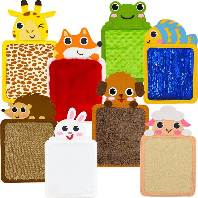 BizyKoady Sensorische Mattenpflaster, Montessori-Tiermotiv, ab 3–5 Jahren - Bild 1