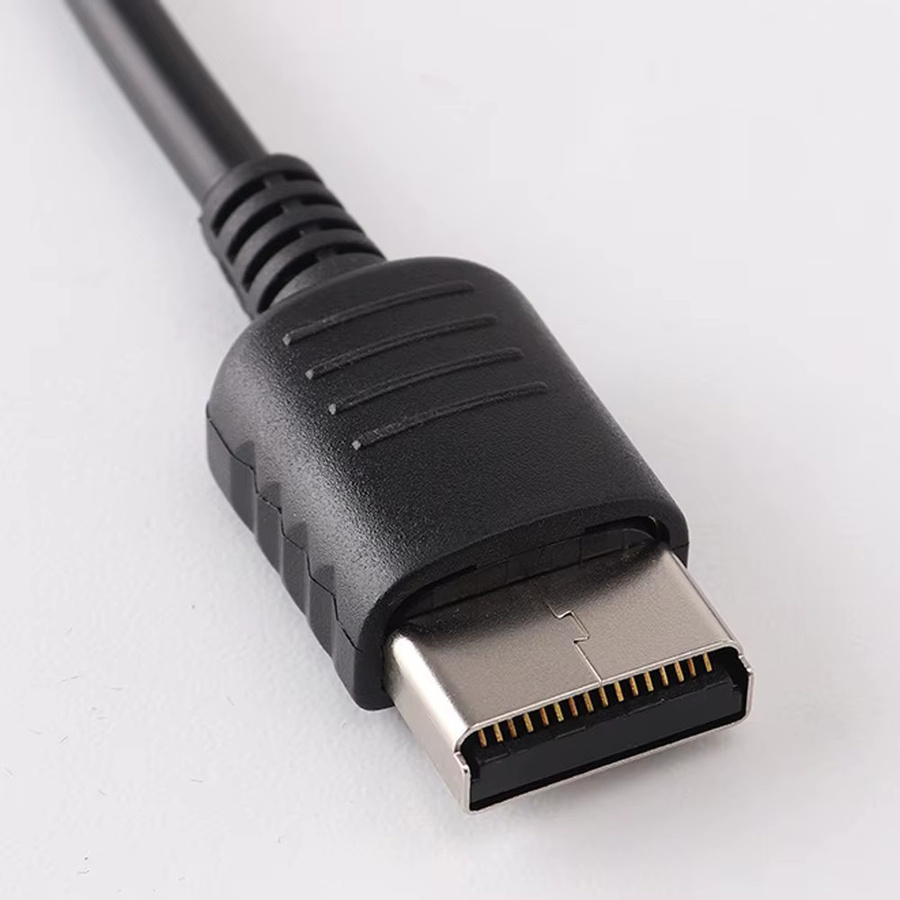 xunbeifang Sega Dreamcast zu HDMI Konverter für Retro-Spiele in Schwarz, HD 720P/1080P Adapter für HDTV und Monitor - Bild 4