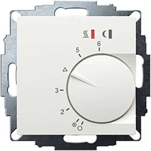 Eberle Raumthermostat UTE 2800-R-RAL9010-M-55 Unterputz für Heizung in Weiß - Bild 1