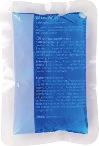 Söhngen Thermo-Kalt/Warm-Kompresse klein, Blau, B/H: 8 x 13 cm - Bild 1