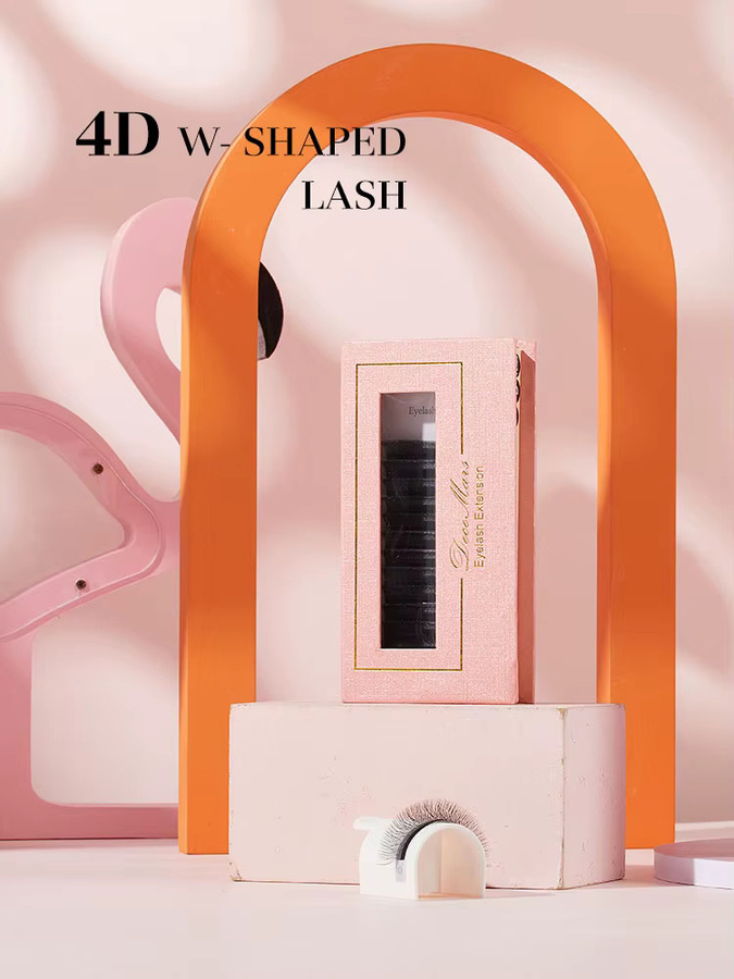 DeceMars Wimpernverlängerung 4D W-Form, 5er Set - Bild 5