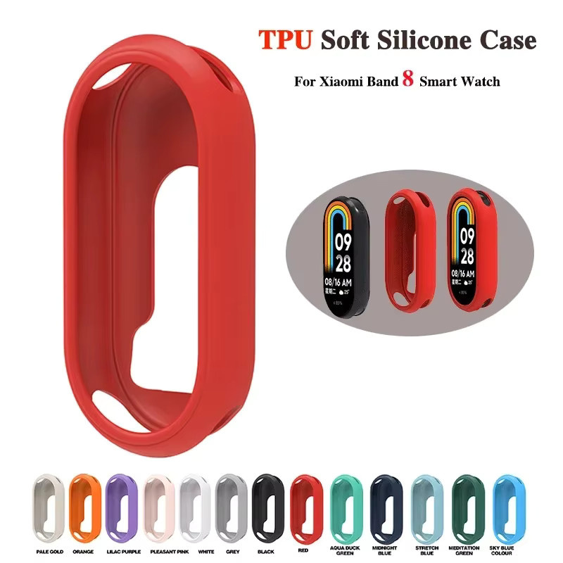 FancyWrist TPU Silikon Schutzhülle für Xiaomi Band 8 und Xiaomi Band 9 Smart Armband Zubehör - Bild 2