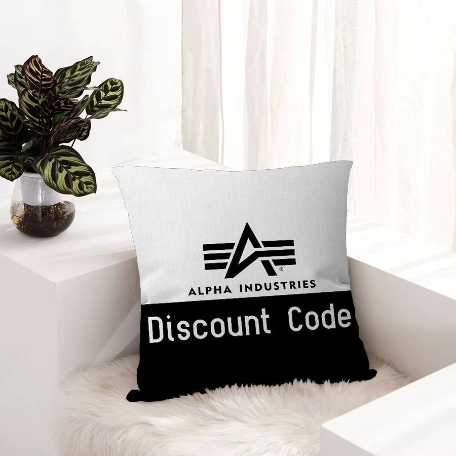 Alpha La Industries Kissenbezug mit Grafikdesign in quadratischer Form, B/B/H: 30 x 30 x 30 cm - Bild 4