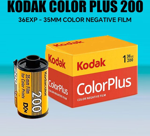 Kodak Color Plus 200 35 mm Farbfilm, 36 Aufnahmen - Bild 1