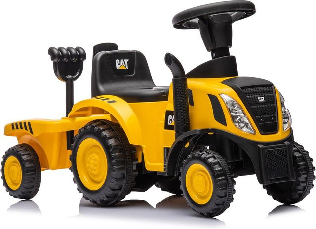 Lemodo Rutschauto Traktor mit Anhänger gelb ab 1 Jahr - Bild 1