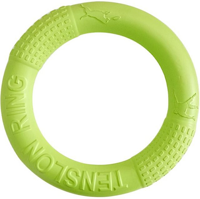 Yiran Furniture Hundespielzeug, Haustier-Frisbee, EVA-Hundetrainingsring, 28cm, grün - Bild 1