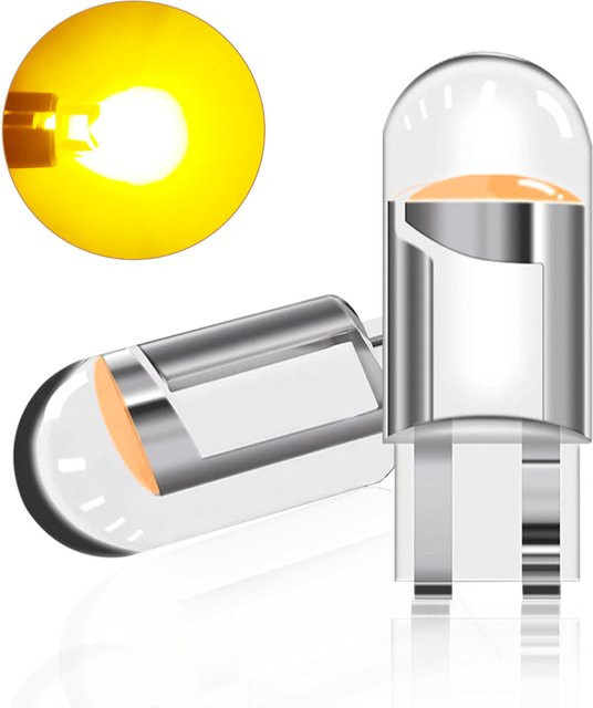 Transparente LED Autolampe W5W T10 WY5W 192 194 168 für Leseleuchte, Breitenmarkierung und Blinker - Bild 1