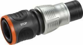 GARDENA Premium Wasserstop 1/2" - 5/8" mit Auto-Wasserstop-Funktion und Knickschutz - Bild 1