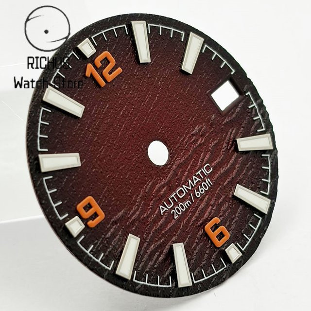 RICHUS Taucheruhr, NH35 Uhrwerk, 28,5 mm, grün - Bild 1
