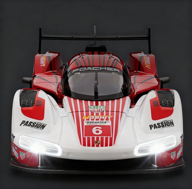 RMZ city 963 GTR Sportwagenmodell, Maßstab 1:22, Metall, mit Licht und Sound - Bild 1
