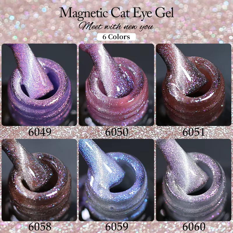 Arte Clavo Aurora Magnetisches Katzenaugen-Gel, 10 ml, Glänzend - Bild 3