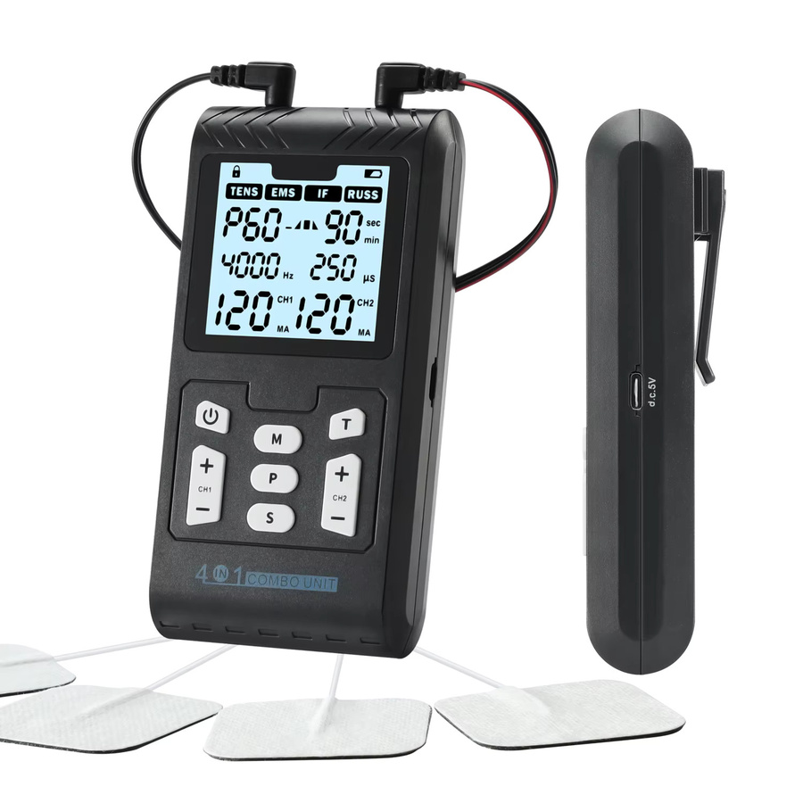 ShaxyMsc Elektrischer Muskelstimulator EMS IFT RUSS Pulse Körpermassager - Bild 6