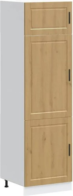 vidaXL Küchenschrank Porto in Artisan-Eiche, braun, H x B x T: 207 x 60 x 57 cm - Bild 1