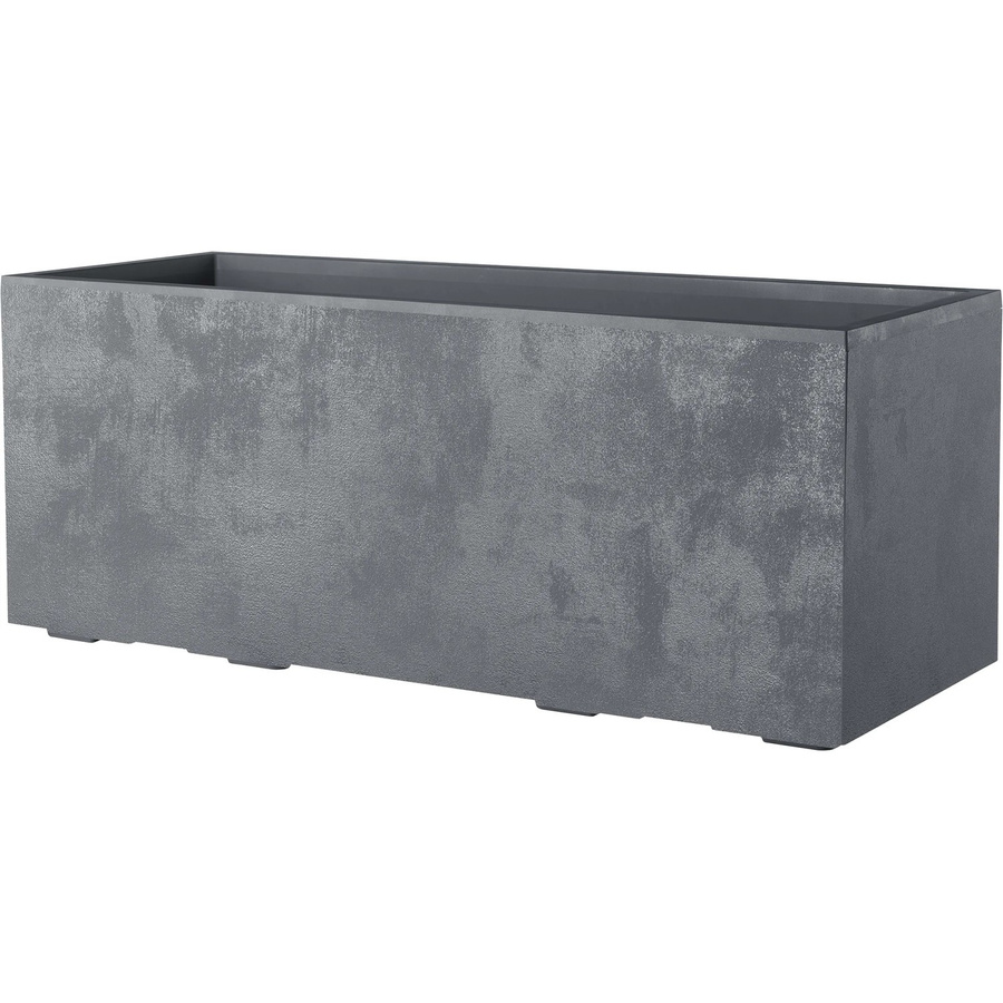 Deroma Pflanzkasten Millennium in Aschgrau, B/T/H: 99,3 x 39,0 x 37,6 cm - Bild 2