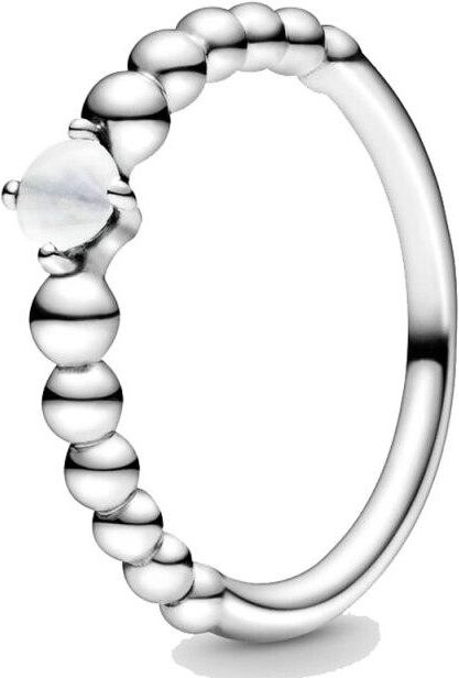YIRAN Jewelry Ring 925 Silber, Perle, Kristall, Zirkonia, Damen - Bild 1