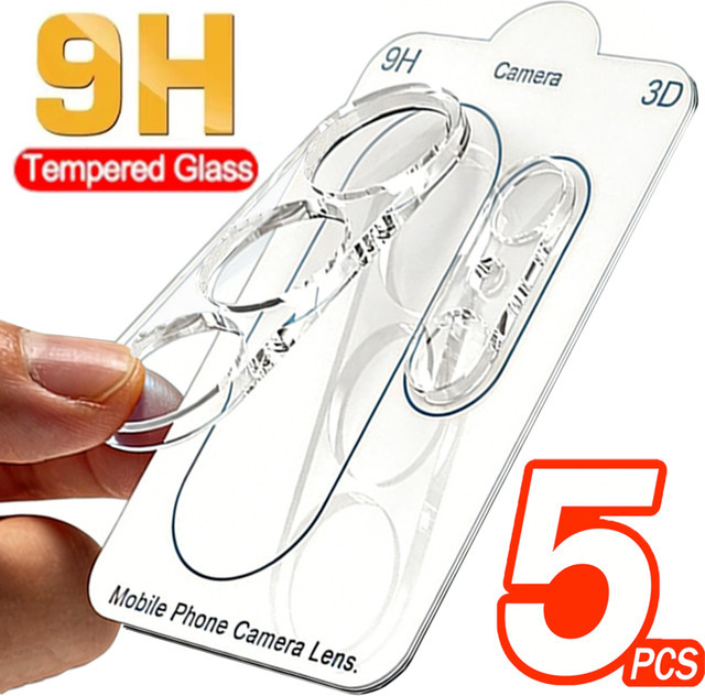 Set aus 1 bis 5 Kameraschutz aus gehärtetem Glas für Samsung Galaxy S26 S25 S24 S23 S22 Ultra Plus, transparente Rückseiten-Objektivabdeckung für HD-Klarheit - Bild 1