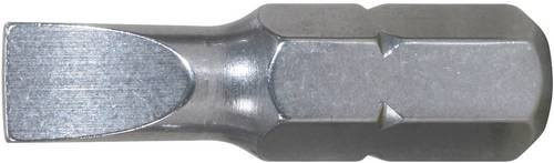 KS Tools Schlitz-Bit aus Edelstahl, Antrieb: 1/4 Zoll, Abtrieb: 6,5 mm, Farbe: Silber - Bild 1