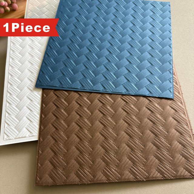 3D-geprägter Ordner aus weißem Kunststoff mit Textur-Kunstdetails für Scrapbooking, Kartenherstellung und DIY-Bastelarbeiten - Bild 1