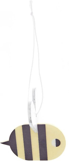 Rico Design Holzhänger Biene in Gelb, Breite: 6,7 cm, Höhe: 6,5 cm - Bild 1