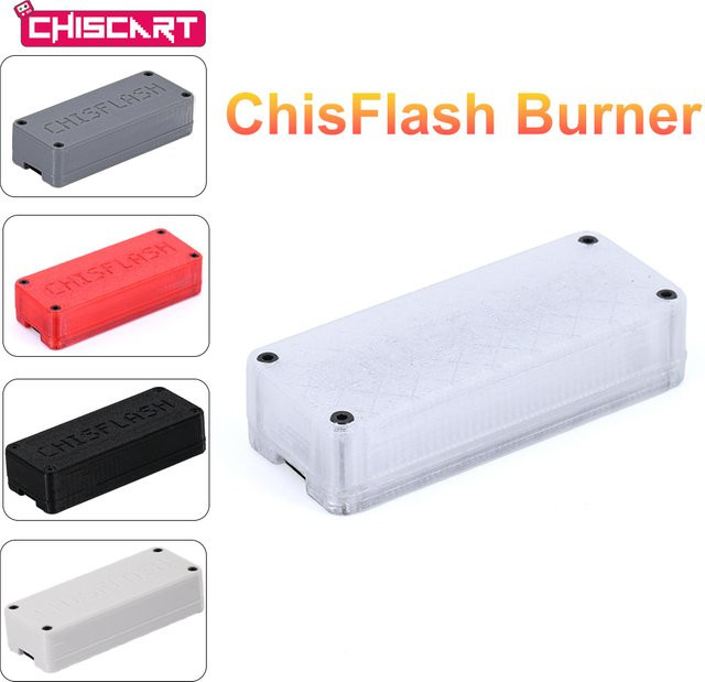 Chiscart ChisFlash Brenner in Weiß zum Backup von ROMs und Spielständen für Game Boy GB, GBA und GBC Kassetten - Bild 1