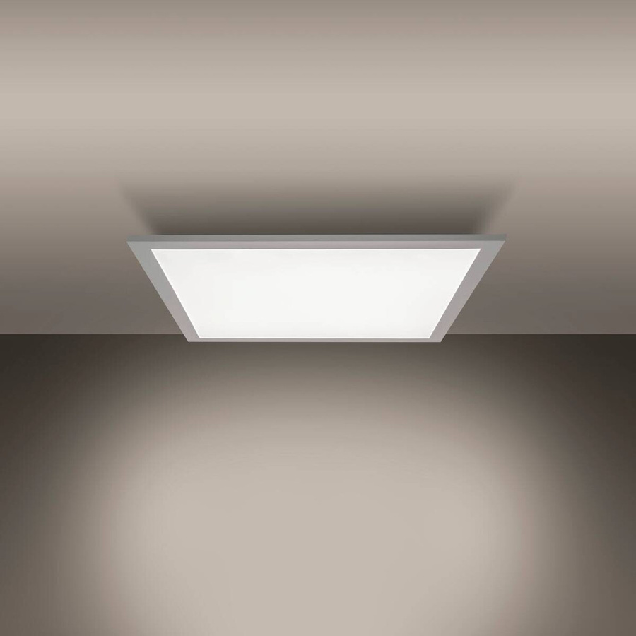 Näve LED CCT Panel-Deckenleuchte Nico, weiß, B/T/H: 59,5 x 59,5 x 6,0 cm - Bild 2