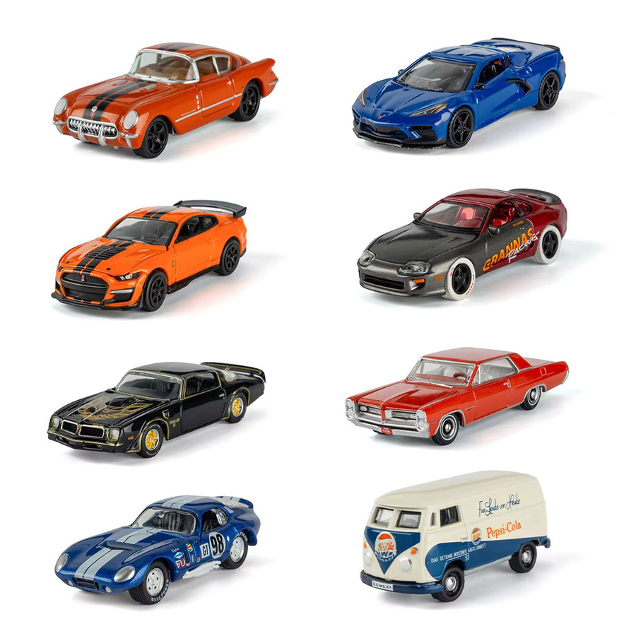 RMZ city Daytona Firebird T1 GT500 JDM, Miniatur-Sportwagen, Maßstab 1:64, Metall - Bild 3