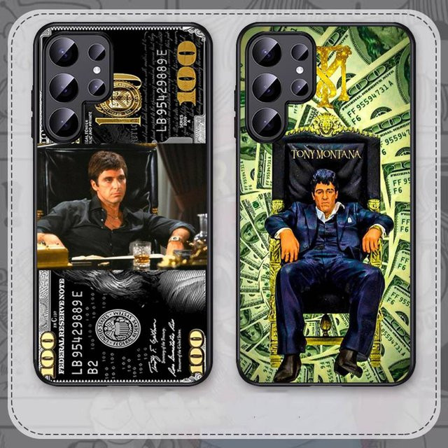 Handyhülle Scarface Film Tony Klassisch für Samsung Galaxy S25 S24 S23 S22 S21 S20 S10 S9 Plus Ultra FE Note 20 Multicolor - Bild 1