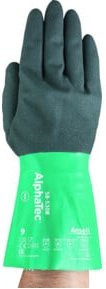 Ansell AlphaTec 58-530B Schutzhandschuhe in Grün, Größe XXL (Gr. 11) - Bild 1