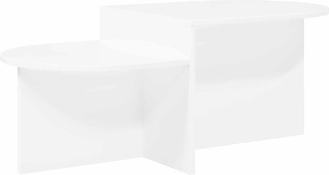 vidaXL Couchtisch modern in Weiß aus Holzwerkstoff B/T/H: 100 x 50 x 40 cm - Bild 1