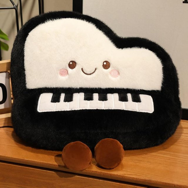 Yiran Health & Beauty Kawaii Musikinstrument Plüschkissen, Plüschtier, Bunt / Mehrfarbig - Bild 1