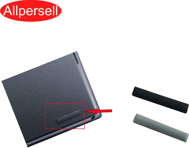 Lenovo Thinkpad E14 R14 E15 S3 Gen2 Gen4 Ersatz Gummipolster für die Unterschale in Schwarz und Grau - Bild 1