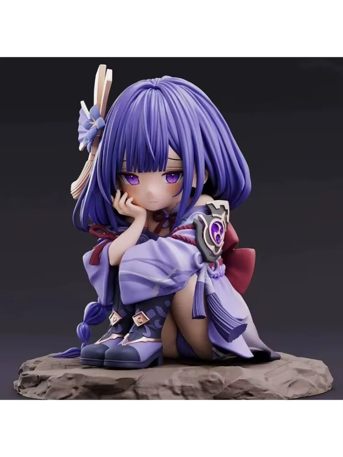 Genshin Impact Raiden Shogun Q-Version Figur, Modell, Einzelfigur - Bild 6